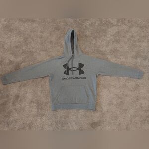 Under Armour Men's Gray Logo Hoodie